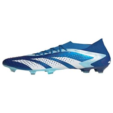 Imagem de adidas Chuteiras de futebol unissex PREDATOR ACCURACY.1 FG, Azul royal brilhante/branco nuvem/azul, 44