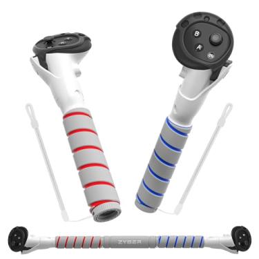 Imagem de ZYBER Extensões de Controle 3 em 1 para Meta Quest 3S/Quest 3: Gorilla Tag Long Arms com Modos de Jogo Diferentes e Proteção para Controles VR
