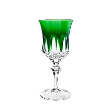Imagem de Taça Vinho Tinto Em Cristal Strauss Overlay 119.055 360ml Verde Escuro