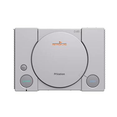 Imagem de RETROFLAG Capa de estação para Raspberry Pi 4 com desligamento seguro e reinicialização segura, portas de entrada fácil e acesso lateral ao cartão SD, LED totalmente funcionando, design clássico