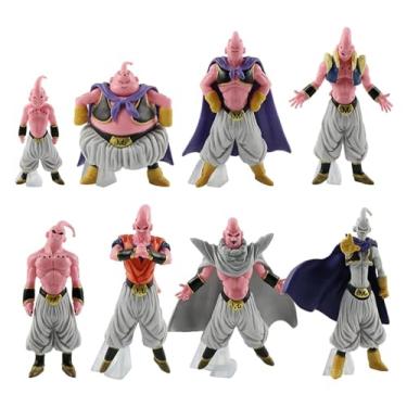 Imagem de TPYBD Majin Buu Figure,8PCS Kid Buu Actions Figure,Goku Action Figure Anime Classic Characters Model Gift for Boys and Girls…