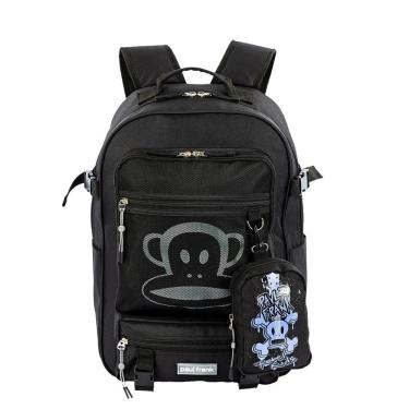 Imagem de Mochila Paul Frank Casual Sestini Grande Preta