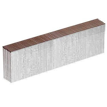 Imagem de SITLDY Pregos galvanizados de calibre 18, cabeça em T marrom, pacote com 5.000 cm, pregos pequenos de acabamento para pistola de pregos pneumática, elétrica 18 GA