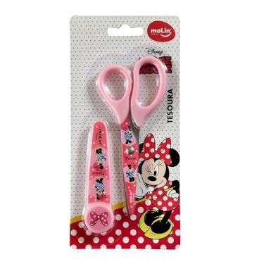 Imagem de Tesoura Escolar Minnie Blister 1 UN Molin