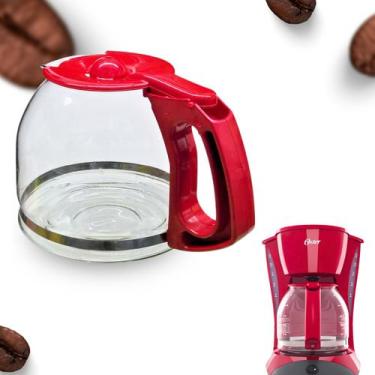 Imagem de Jarra Compatível para Cafeteira Oster Red Cuisine - Vermelha - Jarras 