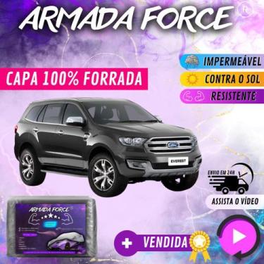 Imagem de Capa Cobrir Carro FORD EVEREST 100% Forrada Armada Force 100% Impermeá