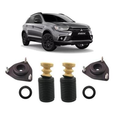 Imagem de 2 Kit Dianteiro Asx 2010 A 2020 Coxim Rolamento Batente Novo - Qualyki