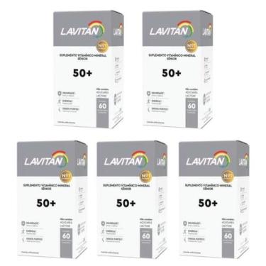 Imagem de Kit 5 Lavitan - Suplemento de Vitaminas para Adultos - Cimed