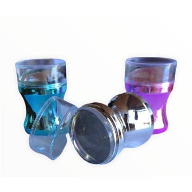 Imagem de Carimbo De Unha Para Francesinha Silicone Variados - Bela Bel