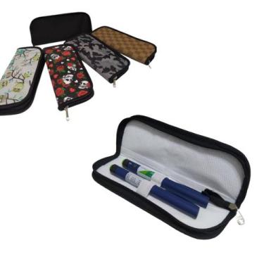 Imagem de Estojo/Bolsa Térmica Para Viagens e Transporte + Gelinhos - FADA DO RE