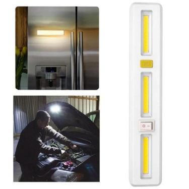 Imagem de Luminaria LED Magnetico Prateleiras Armario Carro Acampamento Portatil