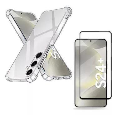 Imagem de Kit Capa Anti Impacto Galaxy S24 Plus + Película De Vidro 3D - Motorol