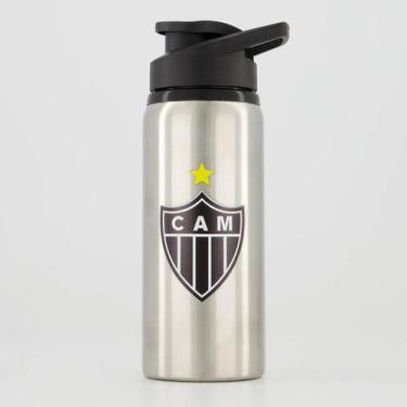 Imagem de Squeeze Atlético Mineiro Alumínio 600ML Prata - DWJ, Único