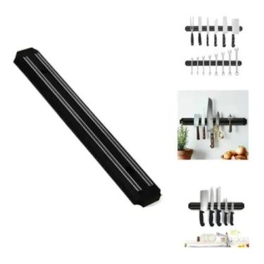 Imagem de Barra Magnética Imã Suporte Facas Ferramentas Cozinha 50Cm - Generico