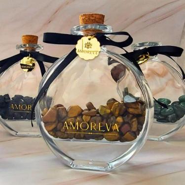 Imagem de Difusor de Aromas com Pedras Naturais - Amoreva, Obsidiana negra, Alec