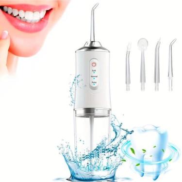 Imagem de Irrigador Bucal Oral Limpeza Jato Agua Aparelho Power Dentes - CORREIA