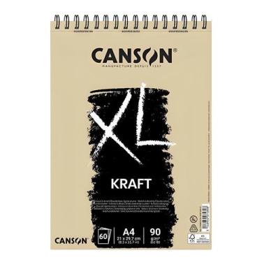 Imagem de Bloco de Papel Xl Kraft A4 Canson 150g 60 Folhas