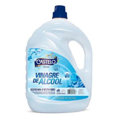 Imagem de Vinagre de Álcool 6% Castelo 5l - Castelo Alimentos