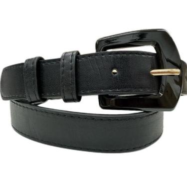 Imagem de Cinto Feminino Casual Decorativo Fivela Grande Acrílico Mzs-400 - shr,