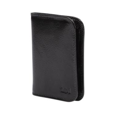 Imagem de Carteira Masculina Slim Couro Legítimo - Nagai, Preto, Único