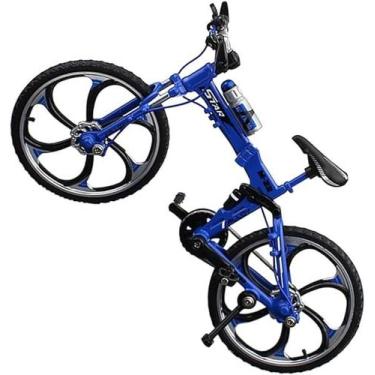 Imagem de Mini bicicleta zinco dedo bike modelo de minil menino brinquedos ( azu