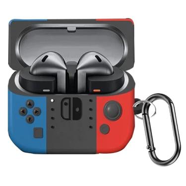 Imagem de Capa compatível com Galaxy Buds 3 Pro, design de console de jogos portátil Lamshaw com chaveiro, capa protetora de silicone durável compatível com Galaxy Buds 3, Buds3 Pro (Game, Buds3/Buds3 Pro)
