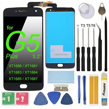 Imagem de Substituição de tela LCD para Moto G5 Plus 5,2'' XT1686 XT1681 XT1683 XT1684 XT1685 XT1687 Montagem LCD Display Touch Screen Digitalizador com ferramentas adesivas