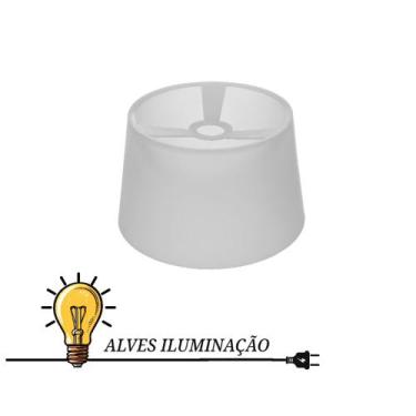 Imagem de Cúpula Redonda para Abajur, Pendentes e Lustres Termoplástico - ALVES 