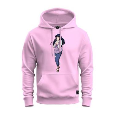 Imagem de Moletom Confortável Blusa De Frio Premium Estampado Unissex Hinata - S