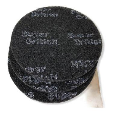 Imagem de Kit C/3 Disco Removedor Preto Enceradeira 510mm British - Btitish