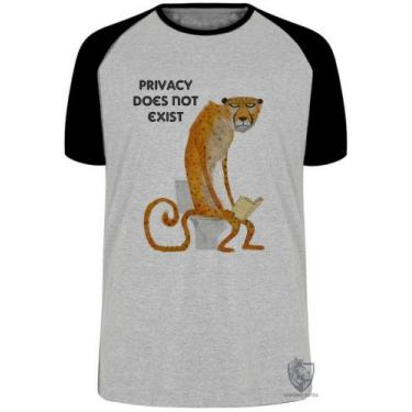 Imagem de Camiseta  Privacidade não existe  Blusa Plus Size extra grande adulto 