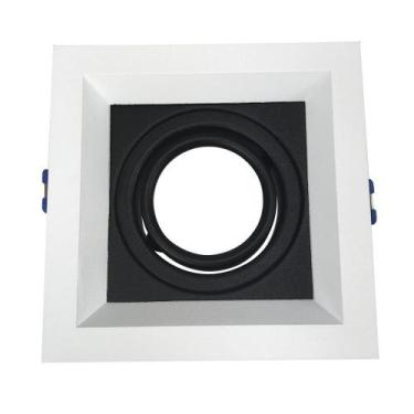 Imagem de Embutido Recuado II Fundo Preto 1X Dicroica - Newline - IN50321BTPT