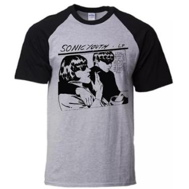Imagem de Camiseta Sonic Youth - Alternativo basico, Cinza-Preto / P