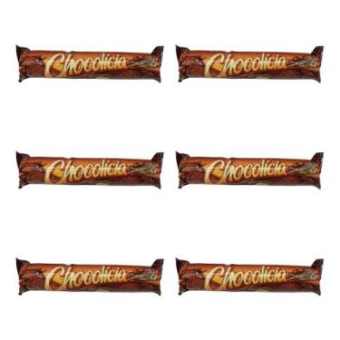 Imagem de Biscoito Chocolicia Kit Com 6 Unidades De 132g - Mondelez