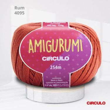 Imagem de Fio Amigurumi Circulo 254m Cor Rum 4095 - Círculo