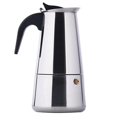 Imagem de Cafeteira Expresso Italiana 9 Xícaras Inox  Ke Home