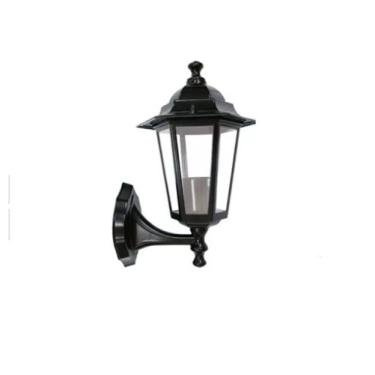 Imagem de Luminária Arandela Colonial Preta Abs 1 Lamp. - Condulai