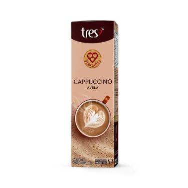 Imagem de Café Três Corações Cappuccino Avelã em cápsula 10 unidades, 10, Avelã