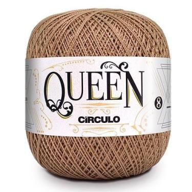 Imagem de Linha Queen Círculo nº 8 - 100% Algodão Egípicio, 7625 CASTANHA