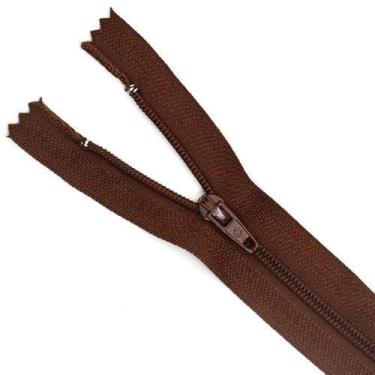 Imagem de Zíper de Nylon Fixo - 60 cm - CÍRCULO, 331 CHOCOLATE