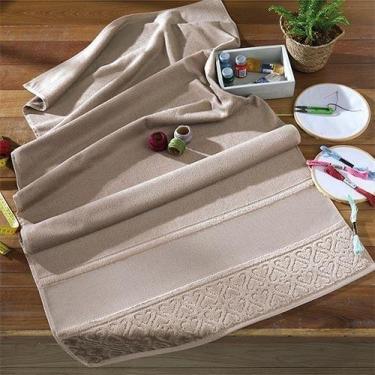 Imagem de Toalha de Lavabo para Bordar Softbella Jacquard - Döhler - Dohler, 710
