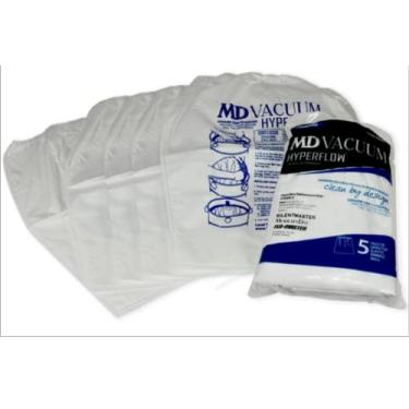 Imagem de Sacos de papel Hyperflow para aspirador de pó da MD Central, pacote com 5 (30 litros)