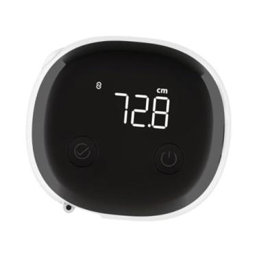 Imagem de Generic Dispositivo de medição de fita corporal digital, dispositivo de medição métrica/polegada, equipamento de fitness, medida de circunferência para