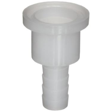 Imagem de Nalgene 7210-0375 Adaptador de encaixe sanitário para mini mangueira de polipropileno de 9,5 mm (caixa com 2)