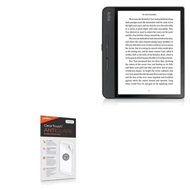 Imagem de Protetor de tela Kobo Forma, BoxWave [ClearTouch antirreflexo (pacote com 2)] Película fosca antidigitais para Kobo Forma