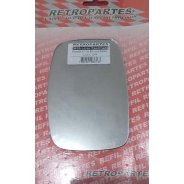 Imagem de Vidro do Espelho Retrovisor, Compatível com Fiesta 1996-1999, Escort Zetec, Lado Direito, Sem Base