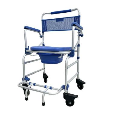 Imagem de Cadeira de Banho D55 Ultraleve 4 em 1 até 135 Kg Dellamed