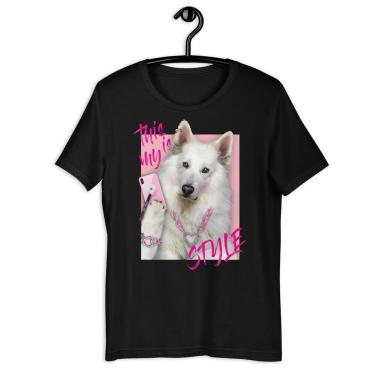 Imagem de Camiseta Blusa Feminina Dog Husky Style-Feminino
