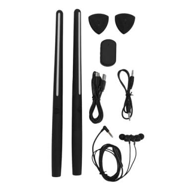 Imagem de Conjunto de Bateria de Ar Virtual, Baquetas de Bateria de Ar Portáteis Conjunto de Bateria Eletrônica Virtual Requintado, Ferramenta de Instrumento de Percussão para Tocar Música