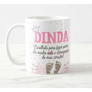 Imagem de Caneca Você Foi Promovida a Dinda Escolhida Para Fazer Parte da Mnha Vida